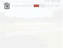 Tablet Screenshot of madisongolfsd.com